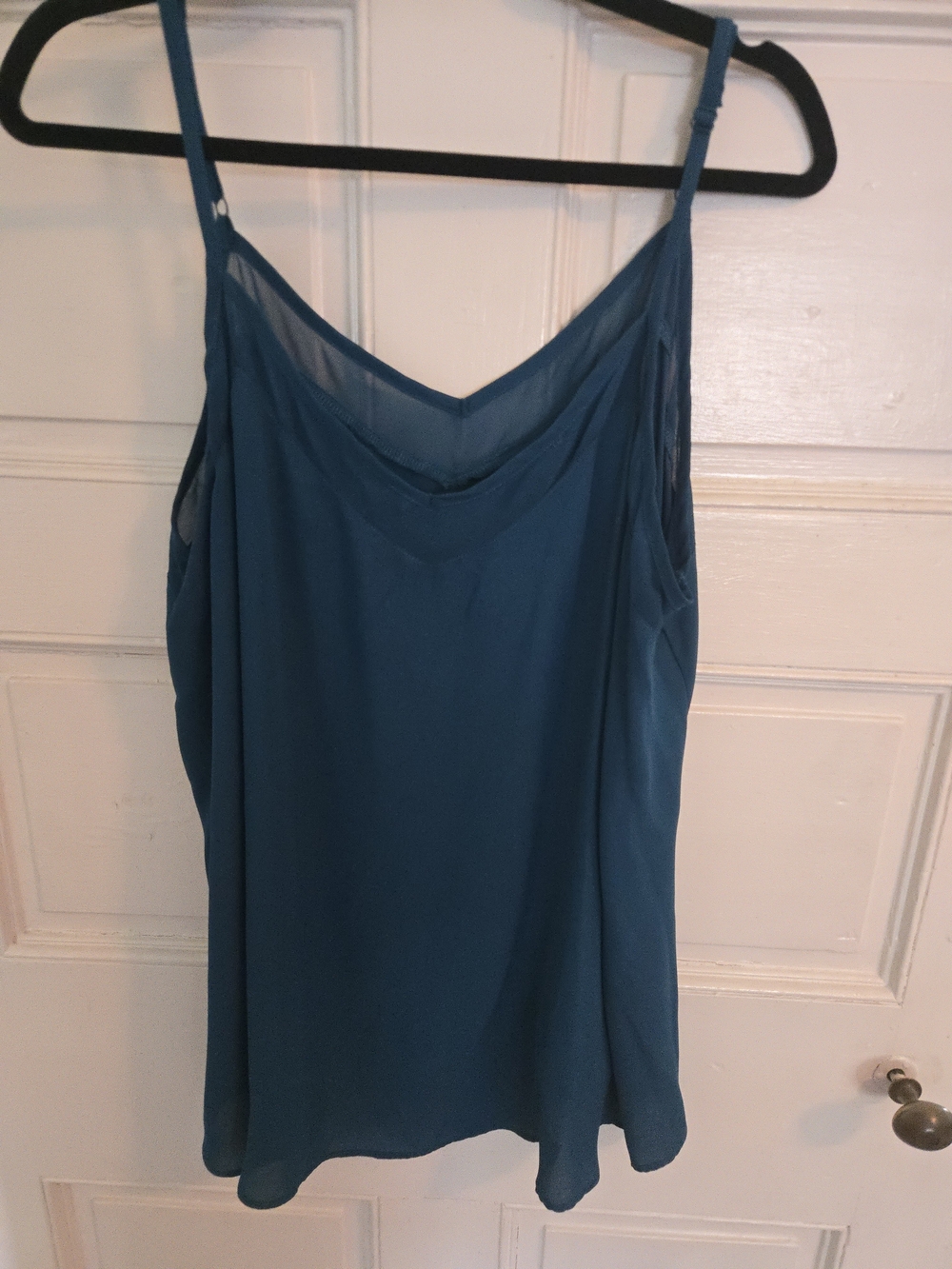 torrid Teal Adjustable Strap Swing Camisole 2XL